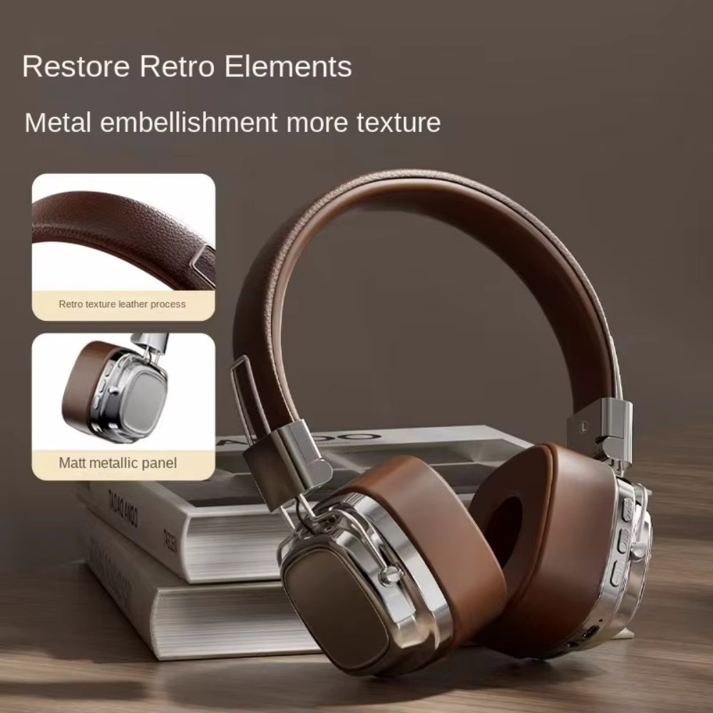 Casque Auriculaire Rétro Classiques Bluetooth 5.3