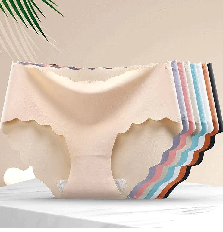 Lot de 3 culottes sans coutures et élastiques