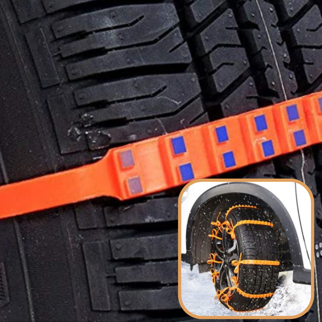 Lot de 10 Chaînes de Neige pour Voiture