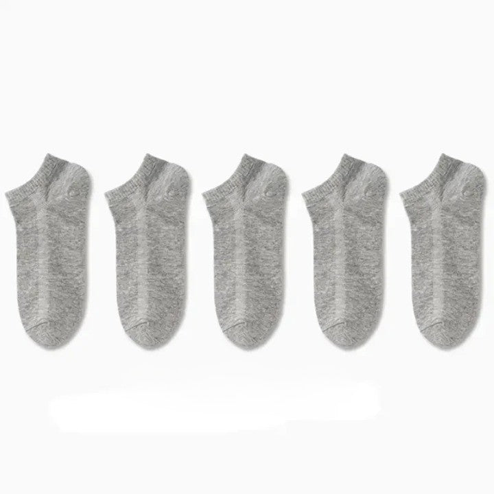10 Paires de chaussettes invisibles 4 saisons - Mixtes
