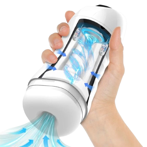 TURBO - Masturbador de succión automático texturizado 3D