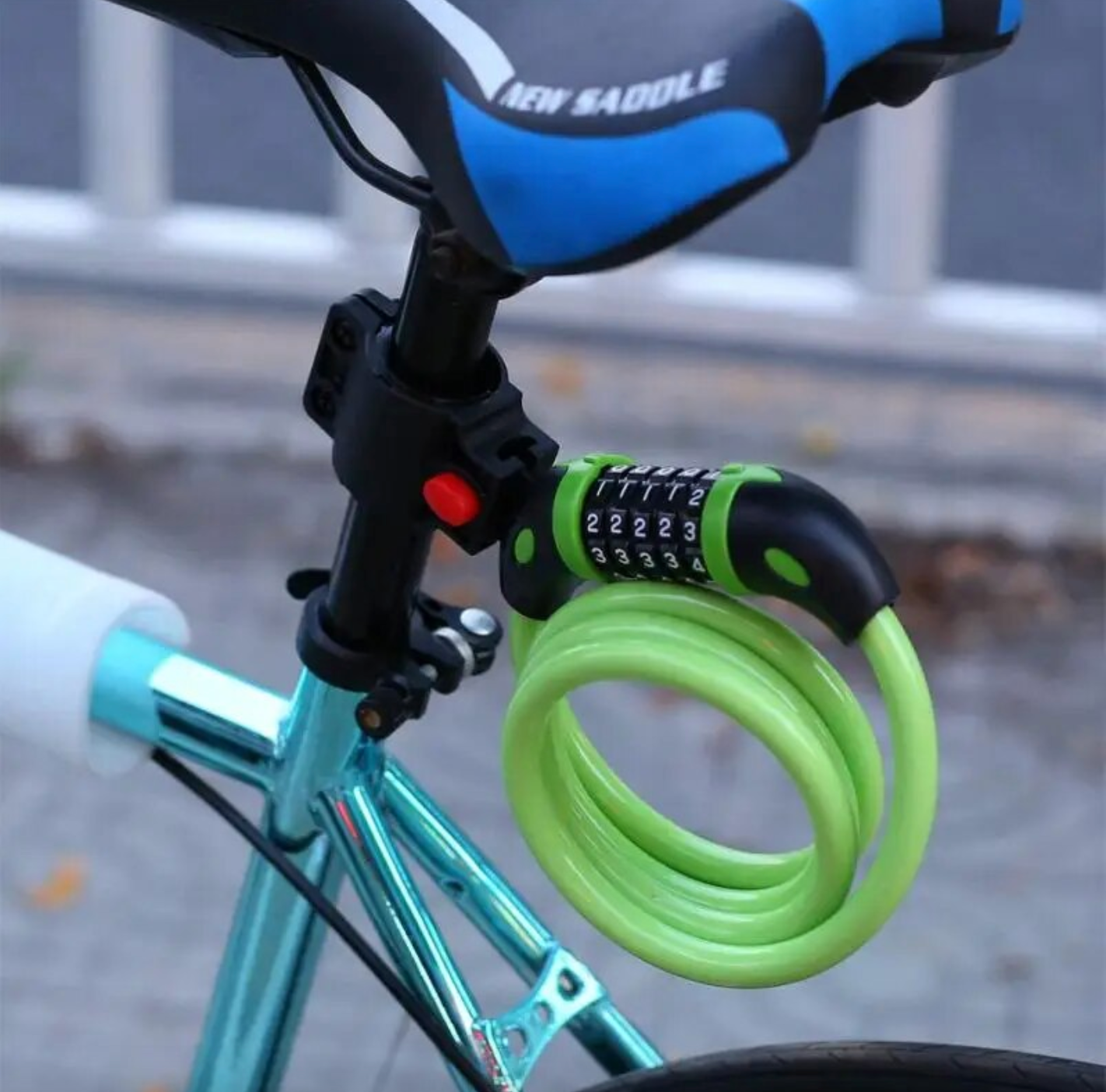Antivol extensible à 5 chiffres pour vélo