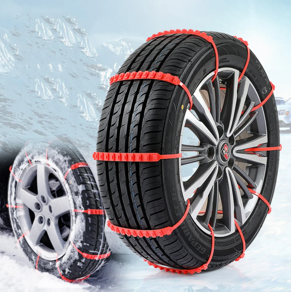 Lot de 10 Chaînes de Neige pour Voiture