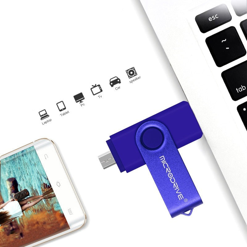 UltraLink : Clé USB 3-en-1 avec USB-C, USB et Lightning