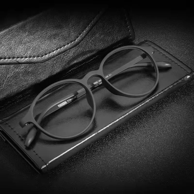 Lunettes de lecture ultralégères en Caoutchouc & Titane - Étui OFFERT