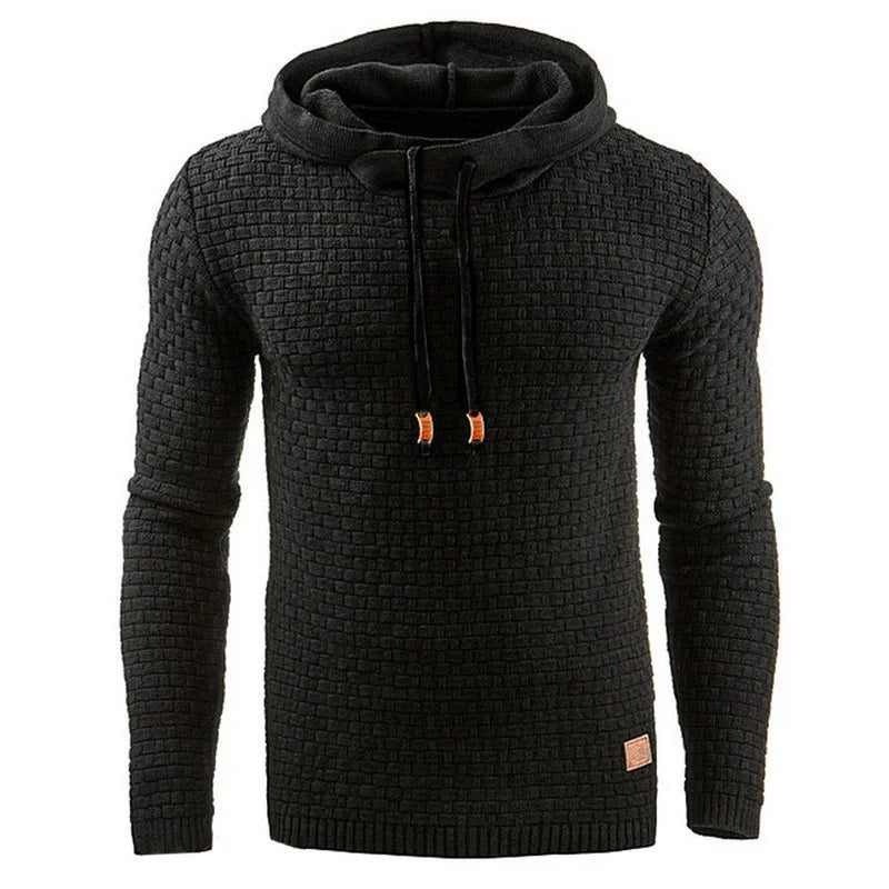 Sweat à capuche surdimensionné en maille epaisse