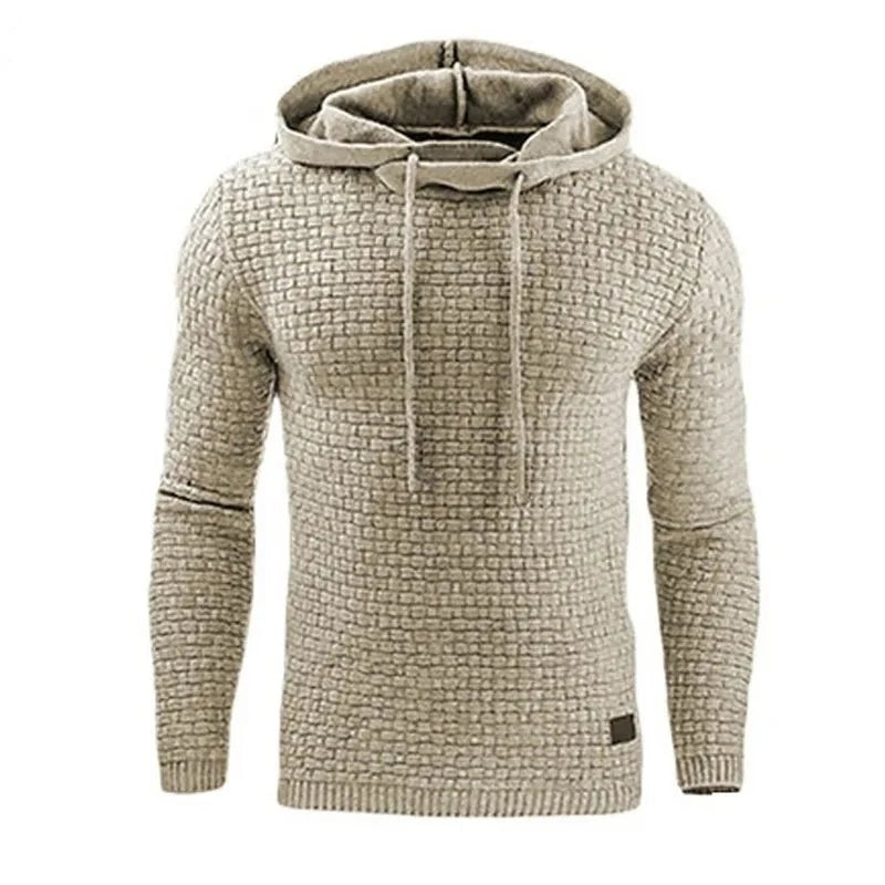 Sweat à capuche surdimensionné en maille epaisse