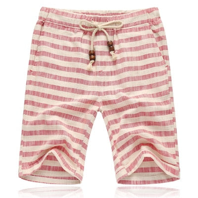 Short en Coton & Lin à motif Homme - Collection été 2023