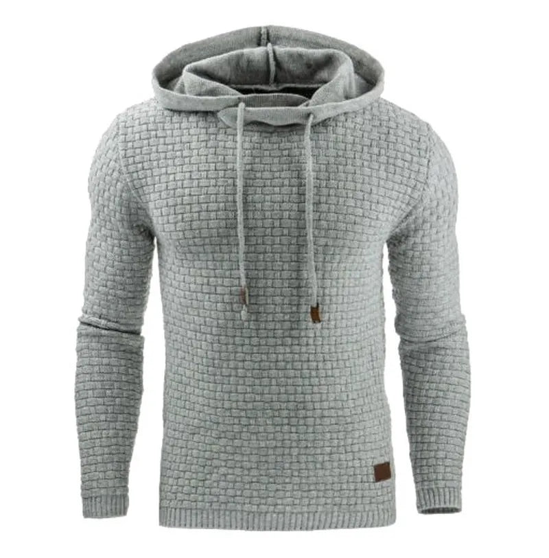 Sweat à capuche surdimensionné en maille epaisse