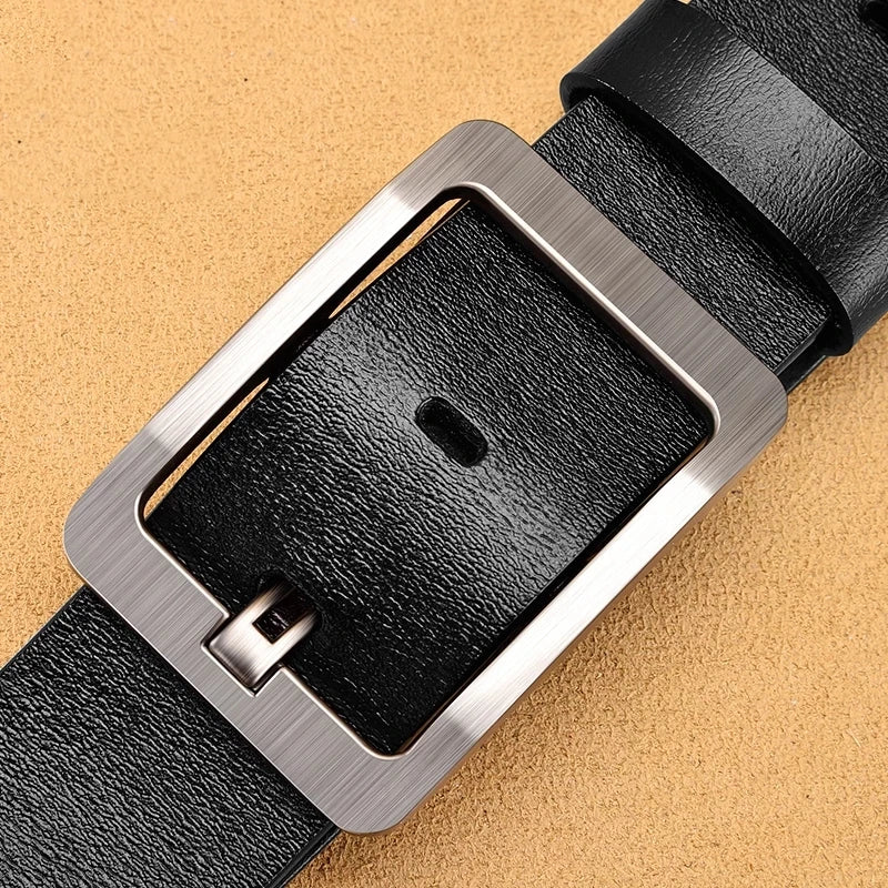 Ceinture PREMIUM en cuir de vache véritable pour hommes