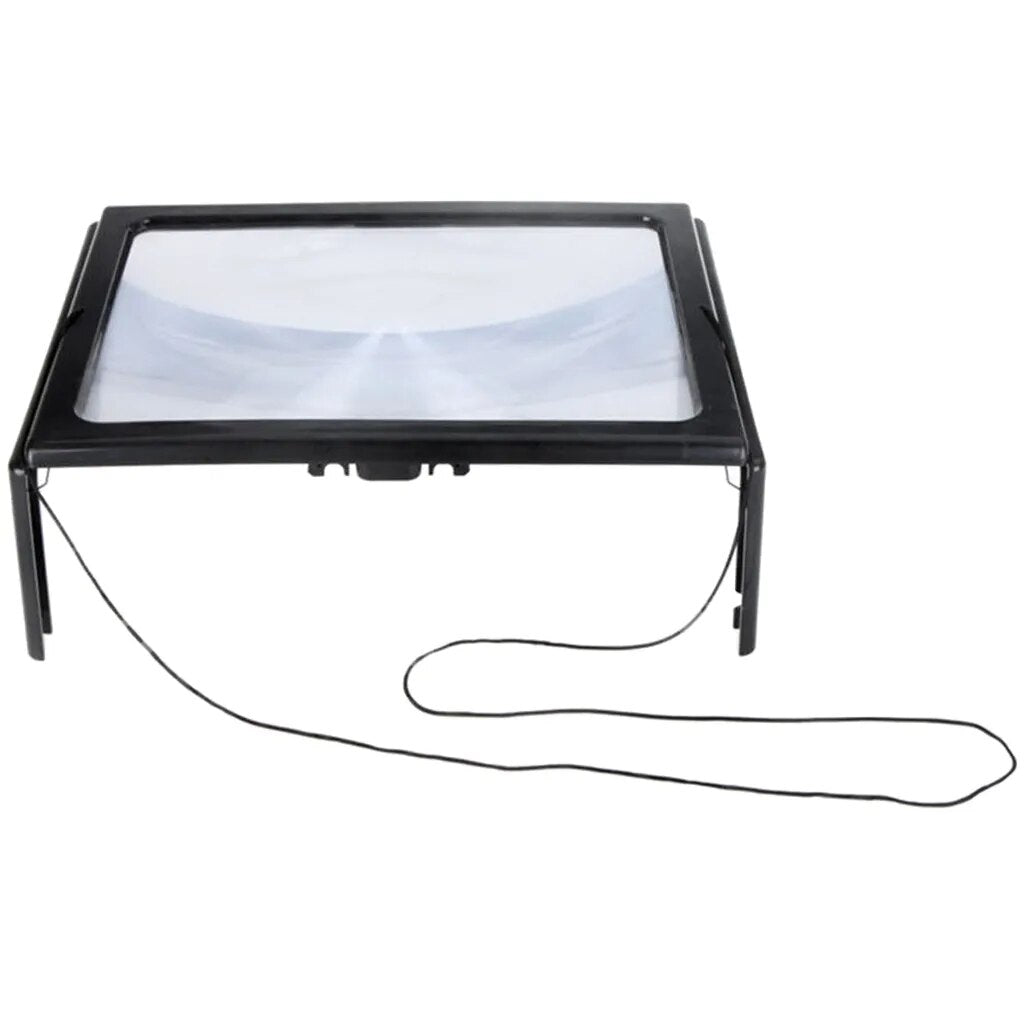 Loupe de Lecture 3X avec Lumière LED