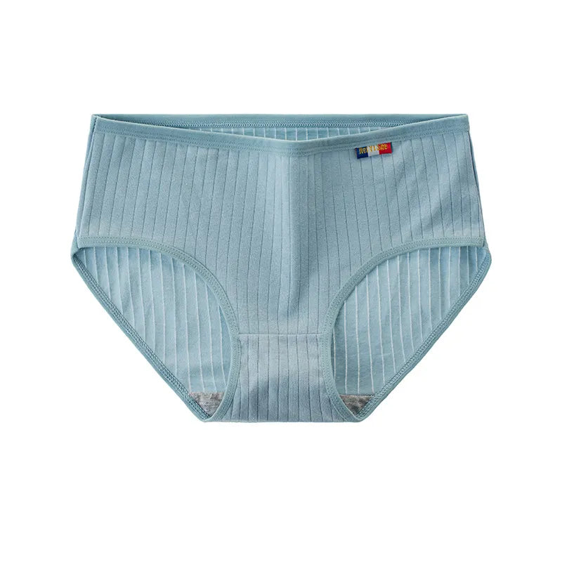 Lot de 3 Culottes côtelées en Coton - Taille haute