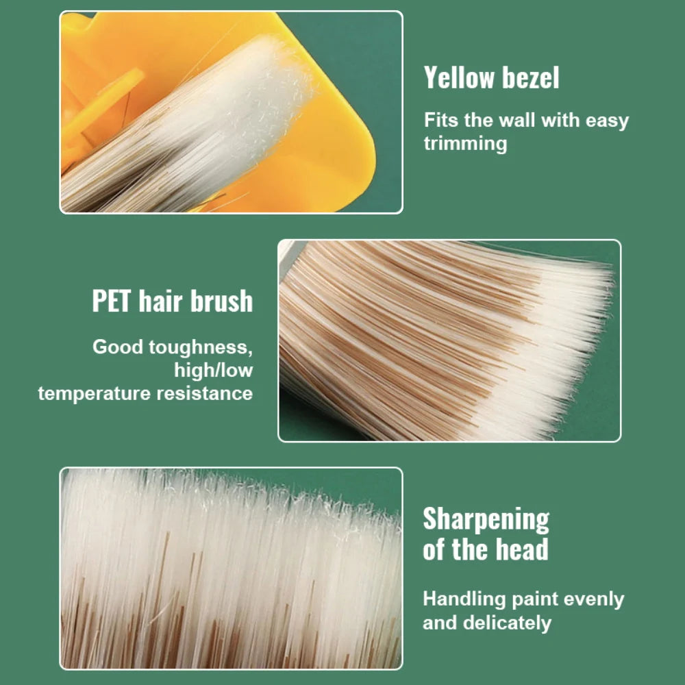 Pinceau de peinture pour bordures parfaites