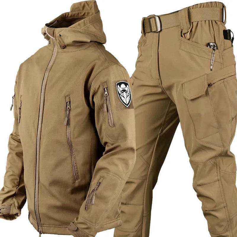 Ensemble 2PCS militaire - Thermique & Imperméable