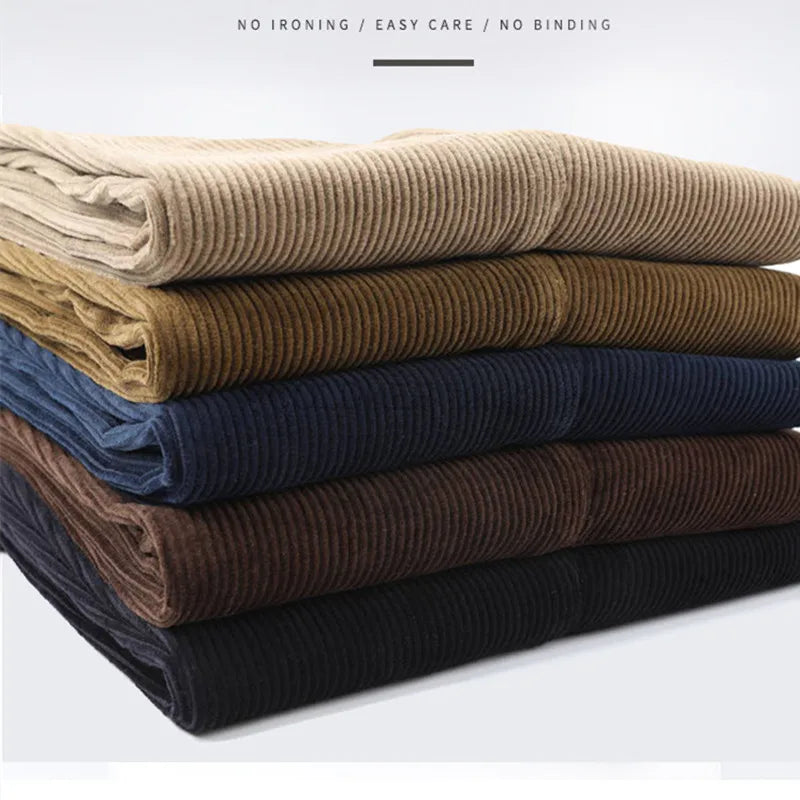 Pantalon Velours Côtelé Homme - Doux & Confortable