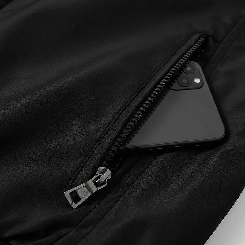 Veste d'hiver doublée chaude pour Homme