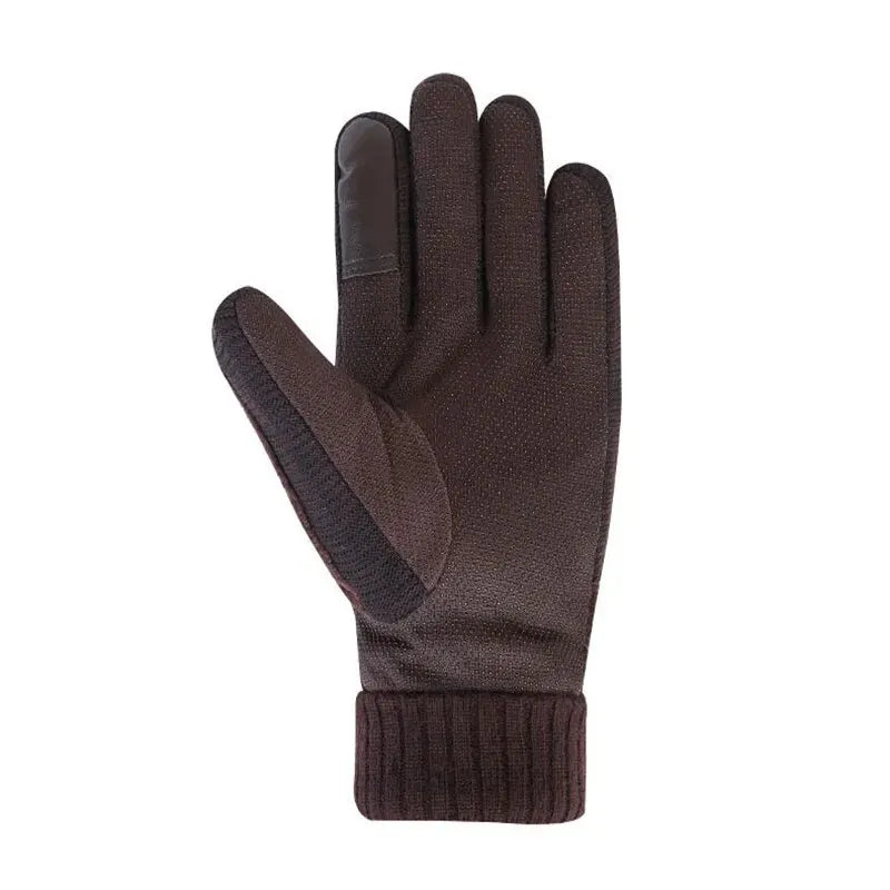 Gants Coupe-Vent & Tactiles en Daim - Homme