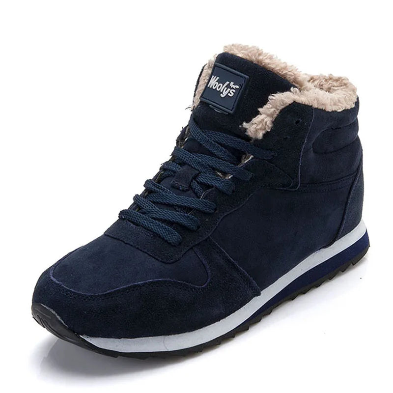 Chaussures Hiver Mixte – Doublées Chaudes & Antidérapantes