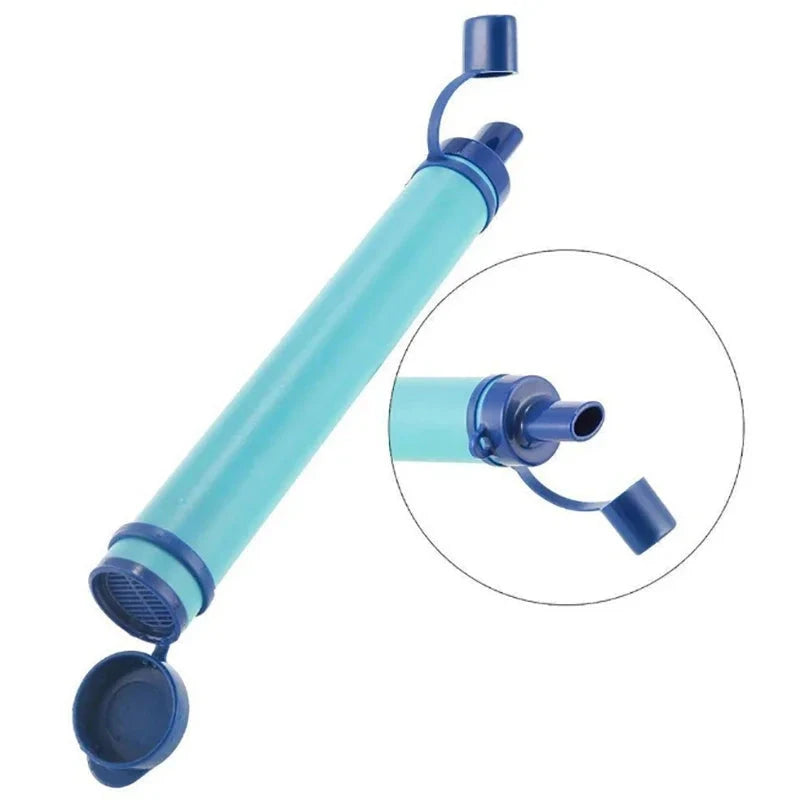 Paille filtrante de survie - Filtre à eau portable