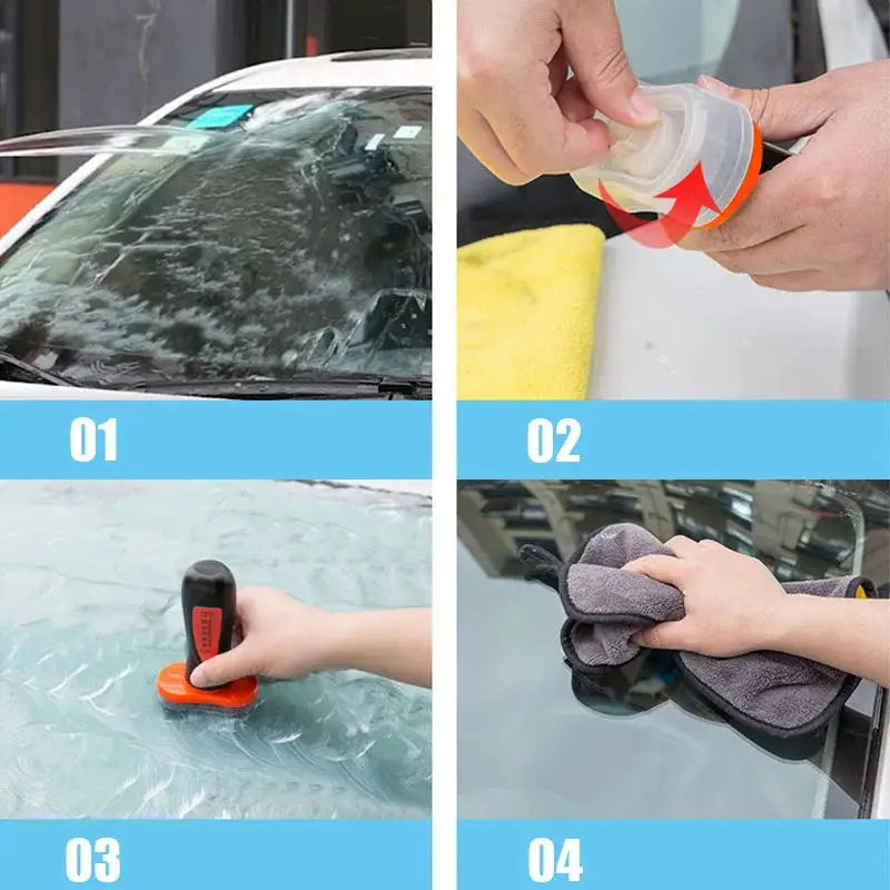 Revêtement hydrophobe et déperlant anti-pluie pour voiture