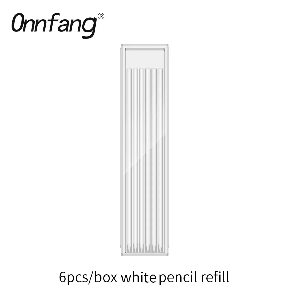 Crayon de Charpentier 2.8mm avec Taille-Crayon Intégré + Recharges Mines OFFERTES