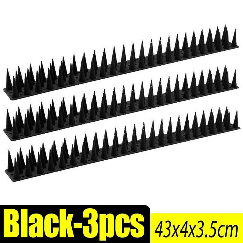 Lot de 5 Pointes Anti-Oiseaux – Dispositif Dissuasif pour Pigeons et Chats, Balcon, Toit, Fenêtre et Clôture