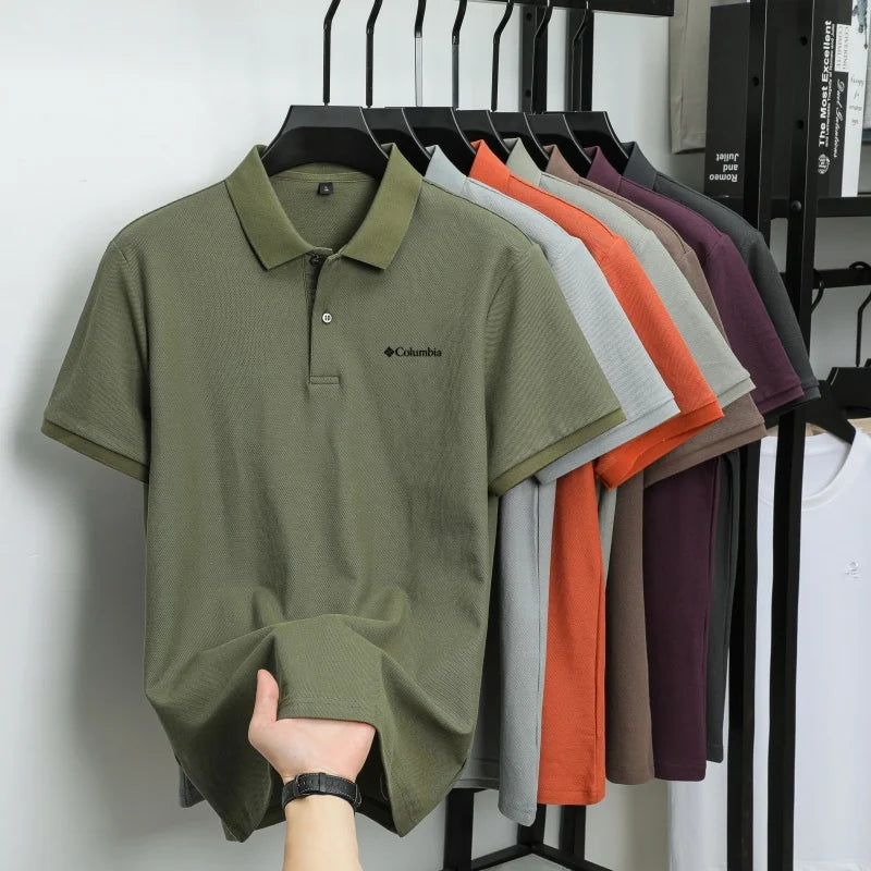 Polo Columbia Sportswear 100% Coton Pur Respirant - Homme