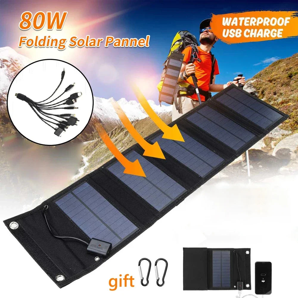 Panneaux solaires Charge USB pliants et portables