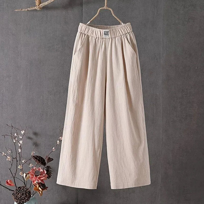 Pantalon ample femme