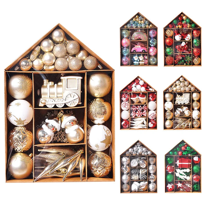 Coffret de 70PCS de décoration de Noël