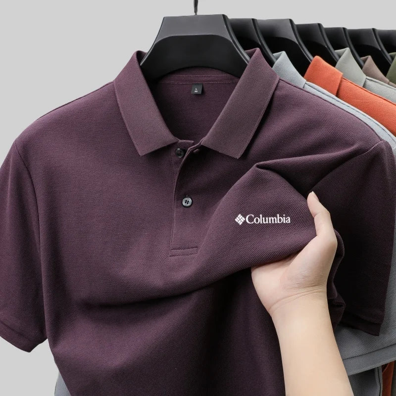 Polo Columbia Sportswear 100% Coton Pur Respirant - Homme