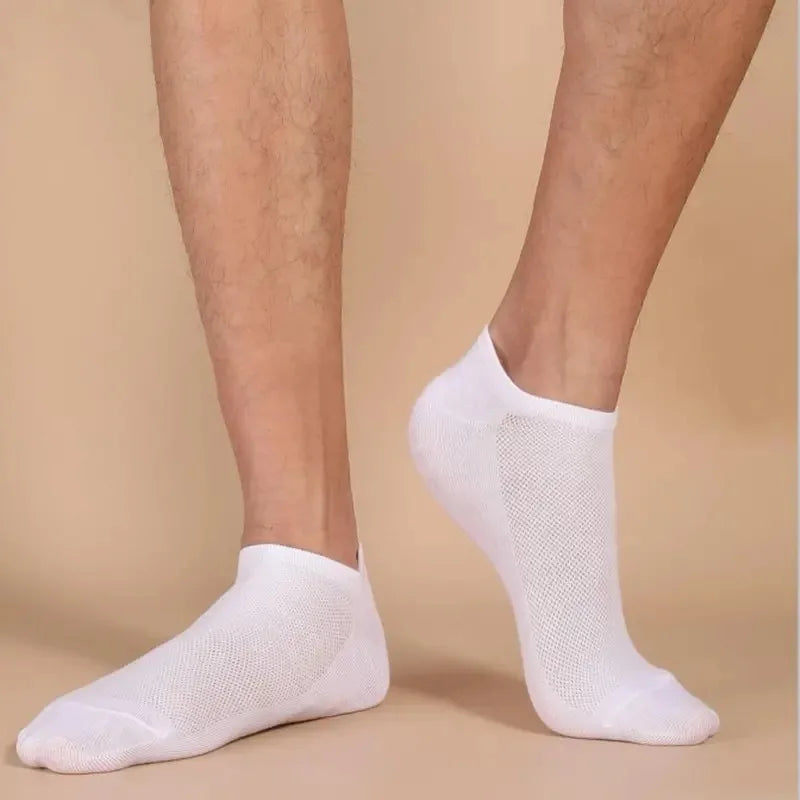10 Paires de chaussettes invisibles 4 saisons - Mixtes