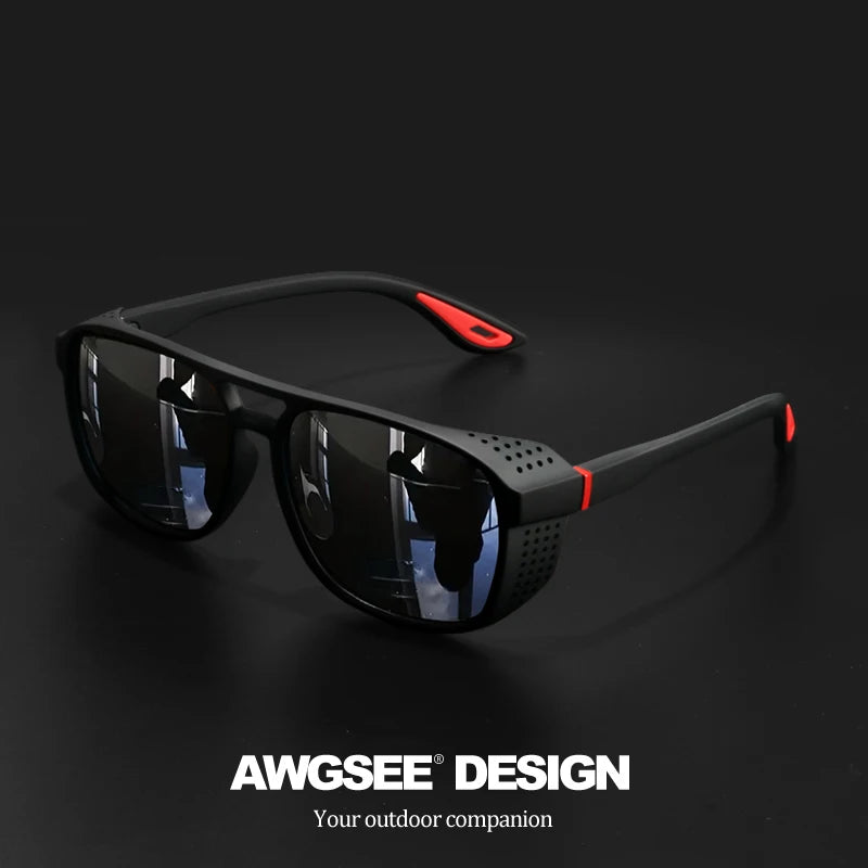 Lunettes de Soleil Sport Polarisées UV400 – Protection Coupe-Vent pour Cyclisme, Running et Activités Outdoor