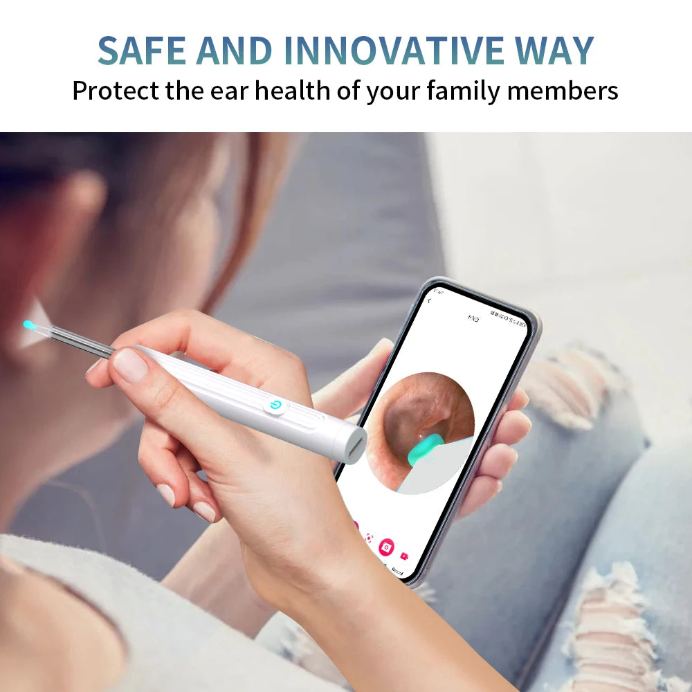 Cure-Oreille Intelligent HD avec Caméra WiFi
