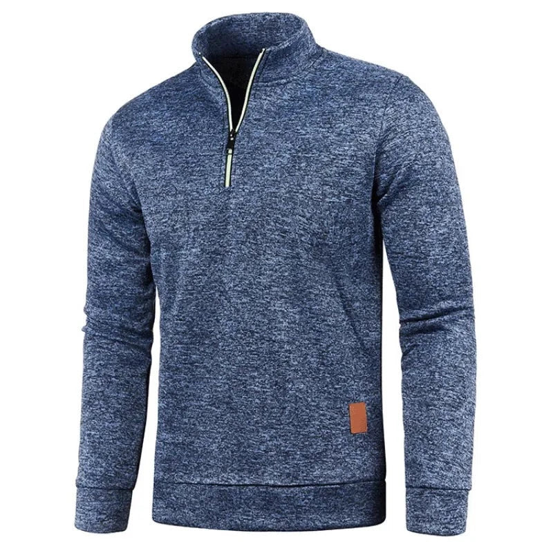 Pulls à col roulé à Zip pour hommes