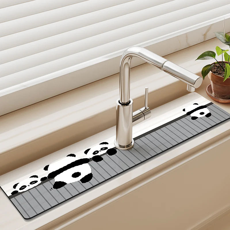 Tapis Égouttoir Cuisine - Séchage Rapide & Propre