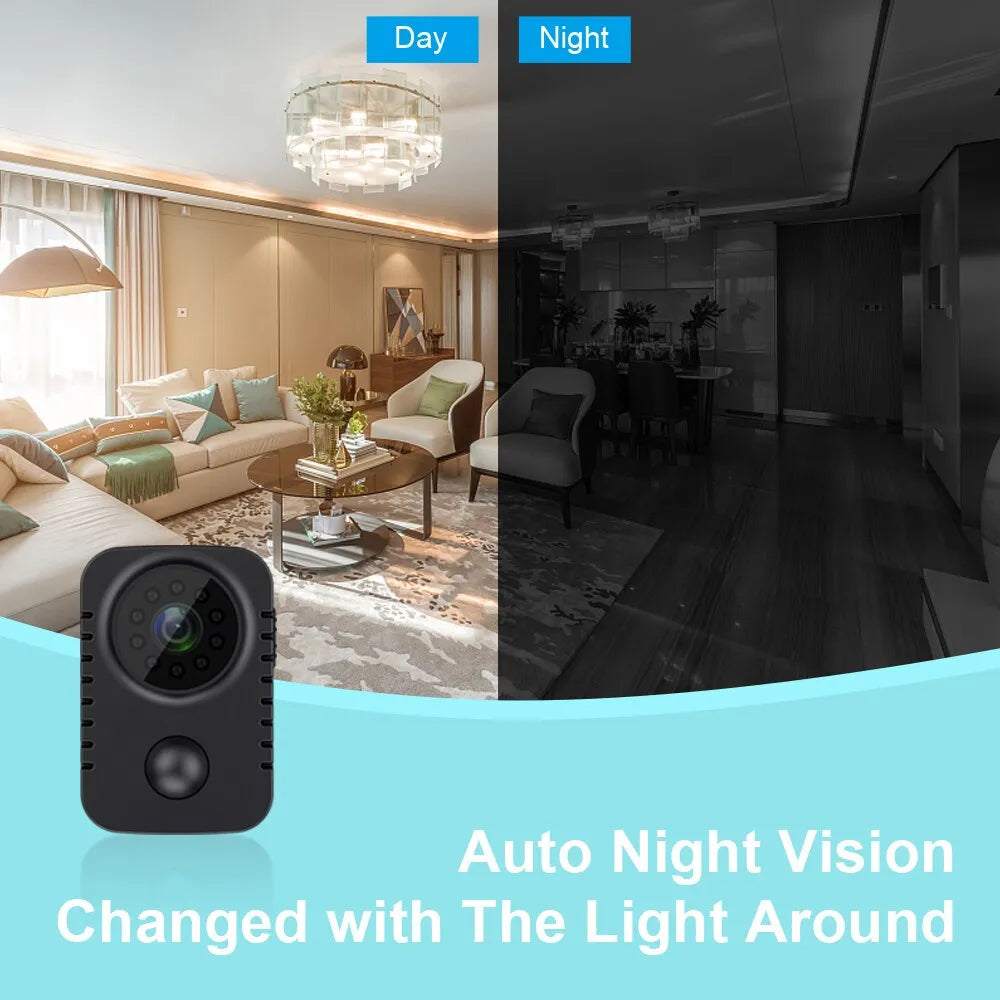 Caméra espion Full HD détection de mouvement