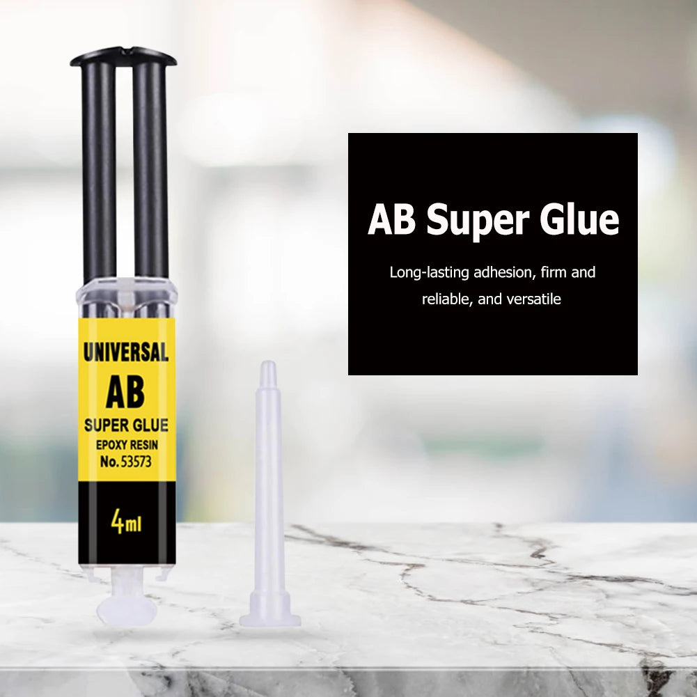 3x Colles AB Universelle Ultra Résistante - Multi-Matériaux