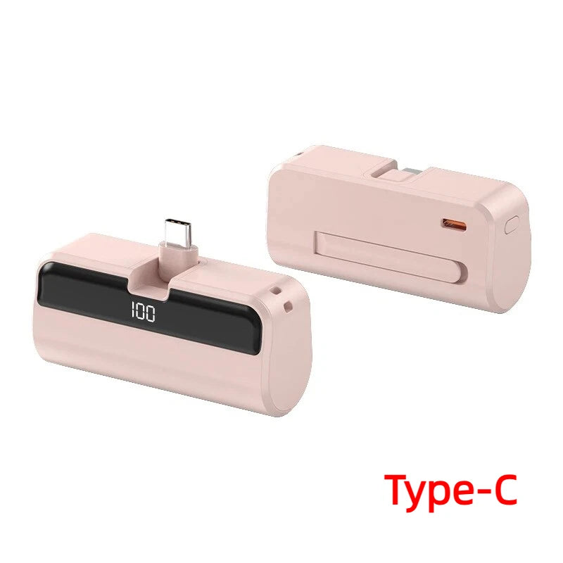 Mini Power Bank 50000mAh à Affichage Digital