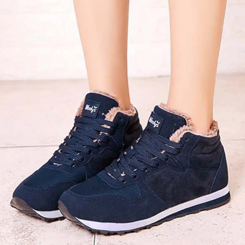 Chaussures Hiver Mixte – Doublées Chaudes & Antidérapantes