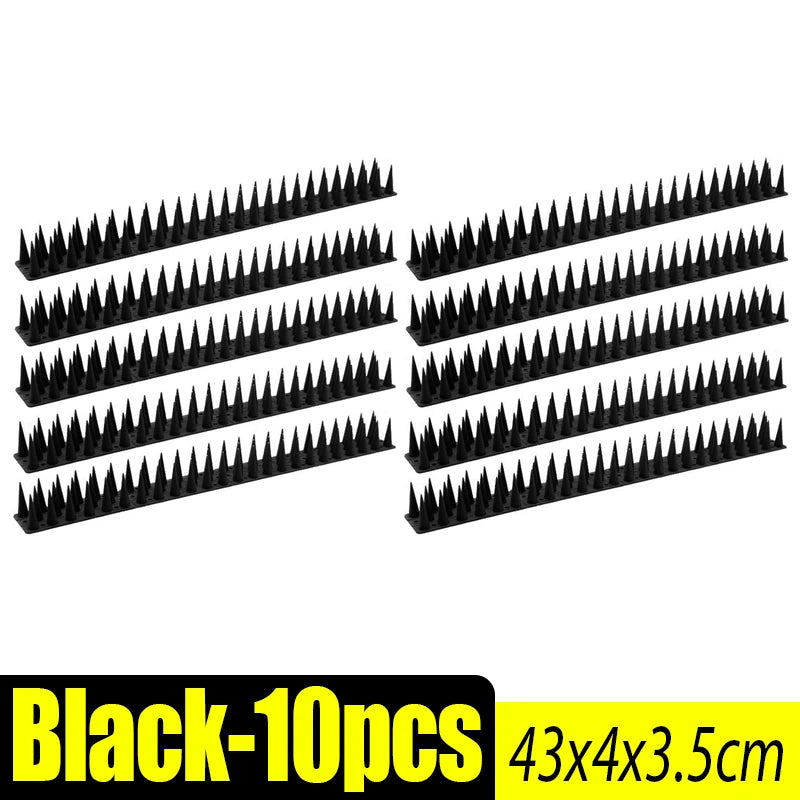 Lot de 5 Pointes Anti-Oiseaux – Dispositif Dissuasif pour Pigeons et Chats, Balcon, Toit, Fenêtre et Clôture