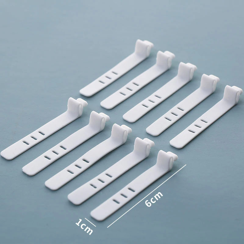 Boîte de rangement pour chargeurs et câbles + 10 Attaches Câbles OFFERTS