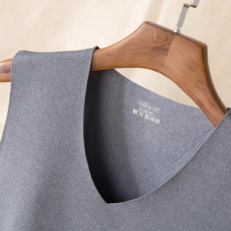 Lot de 3 débardeurs invisible sans couture - Tissu Thermique