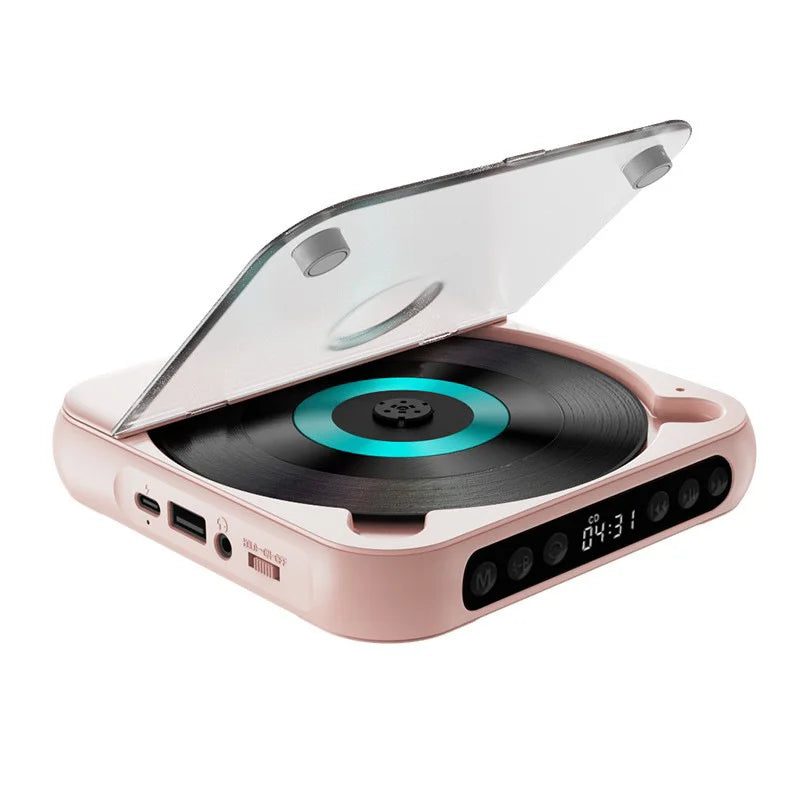 Lecteur CD Bluetooth Portable Ultra Plat à Grande Autonomie