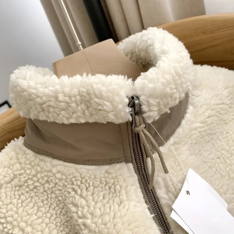 Veste polaire mixte avec poche zippée