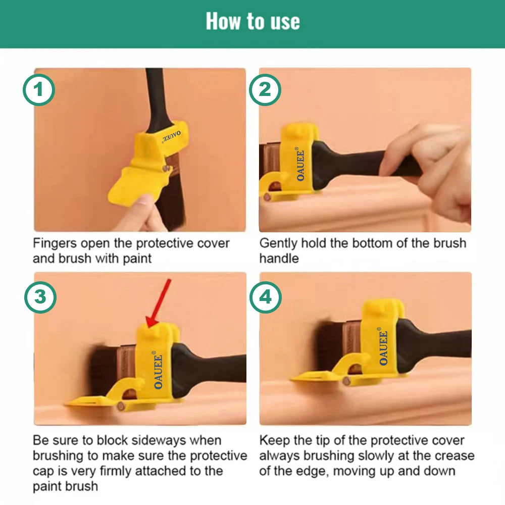 Pinceau de peinture pour bordures parfaites