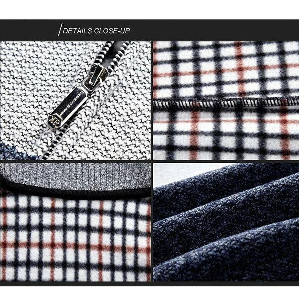 Cardigan en tricot à rayure tricolore