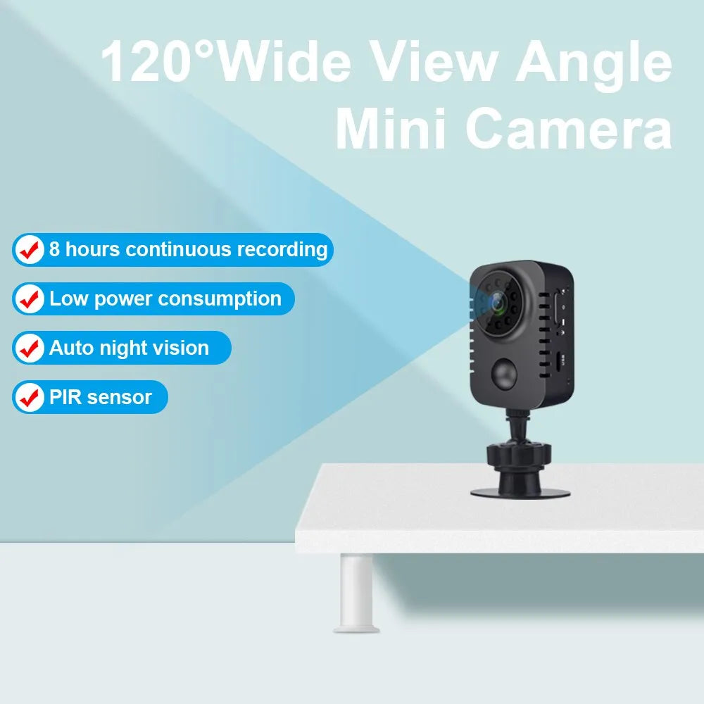 Caméra espion Full HD détection de mouvement