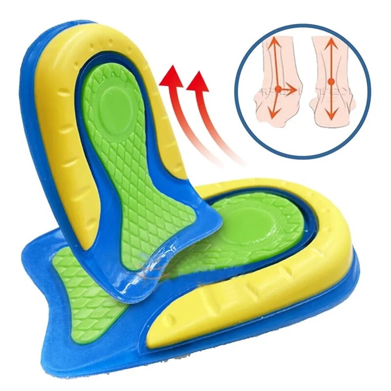 Coussinets orthopédiques anti-douleur talon en silicone souple