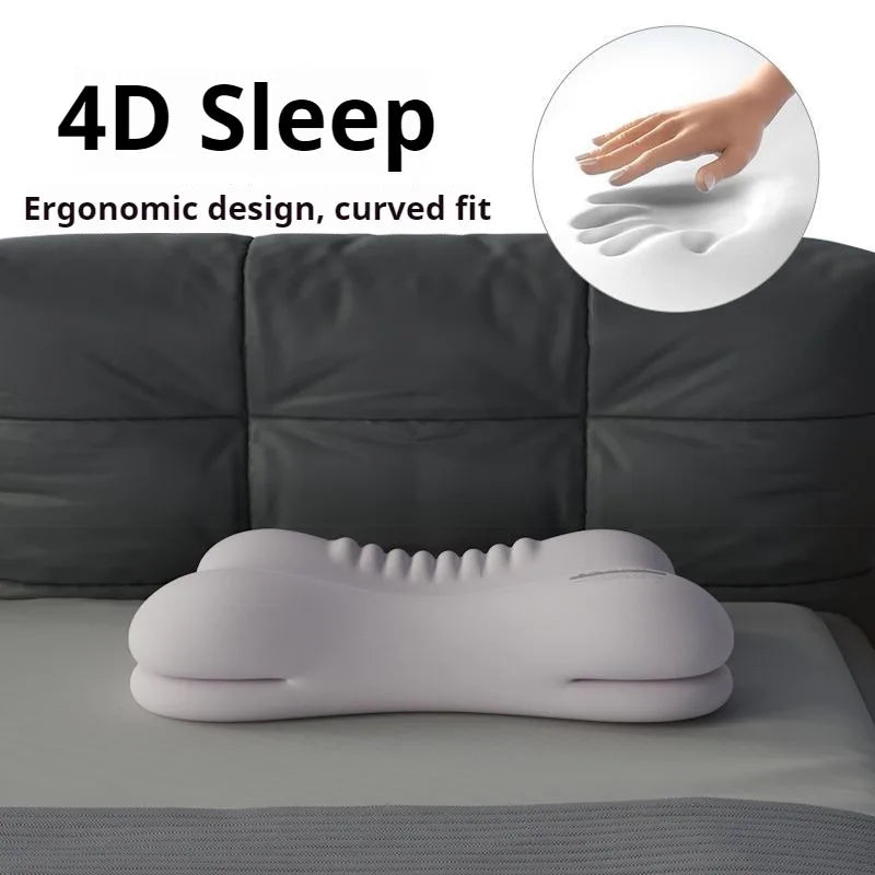 Oreiller 4D Ergonomique à Mémoire de Forme